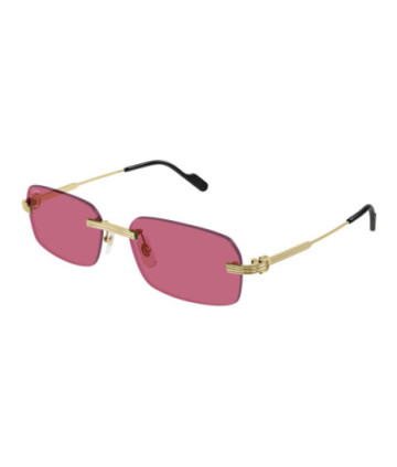 Lunettes de Soleil Cartier CT0271S 010 Or