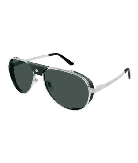 Lunettes de Soleil Cartier CT0296S 004 Argent