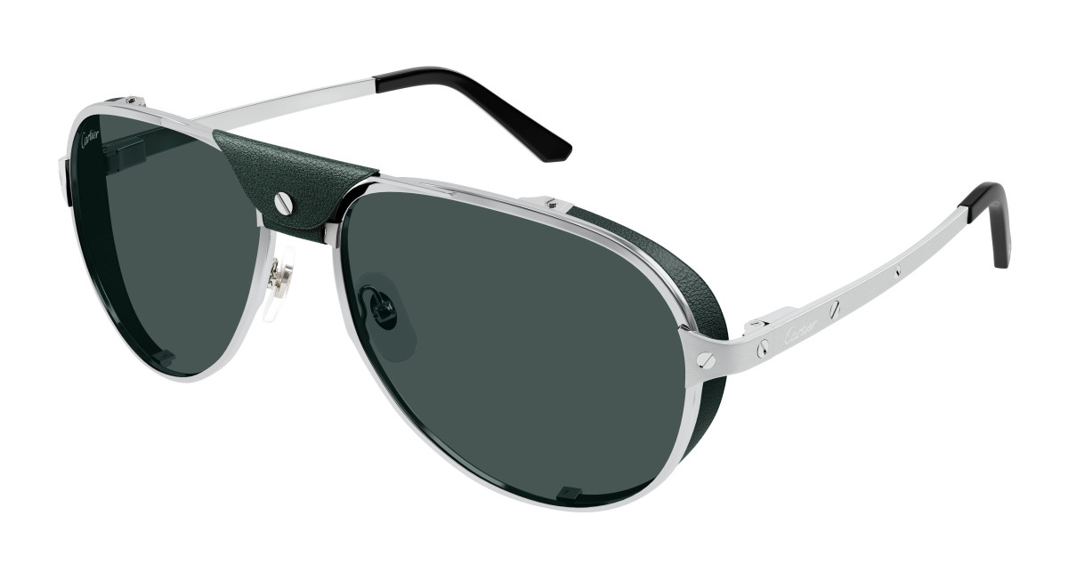 Lunettes de Soleil Cartier CT0296S 004 Argent