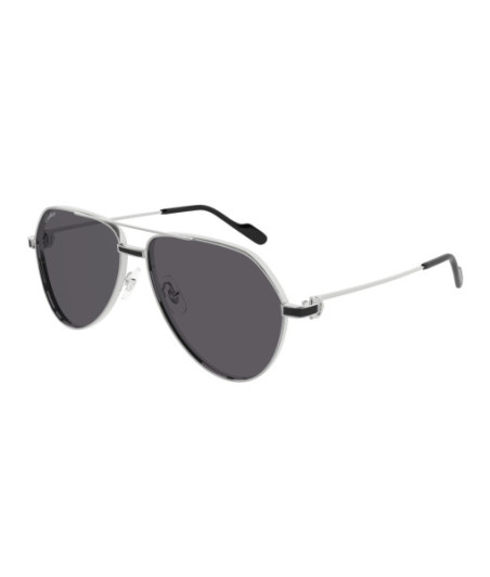 Lunettes de Soleil Cartier CT0334S 004 Argent