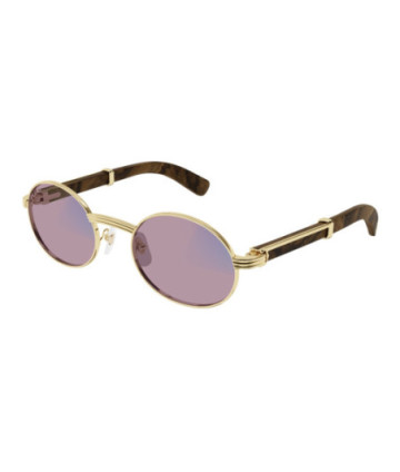Lunettes de Soleil Cartier CT0464S 013 Or