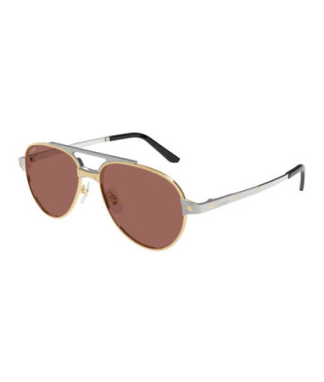 Lunettes de Soleil Cartier CT0476S 006 Or