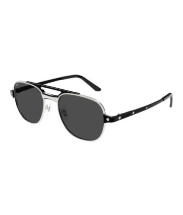 Lunettes de Soleil Cartier CT0477S 001 Argent