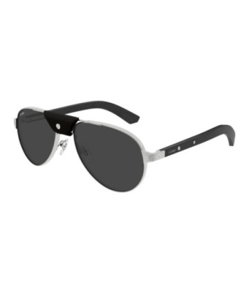 Lunettes de Soleil Cartier CT0495S 003 Argent