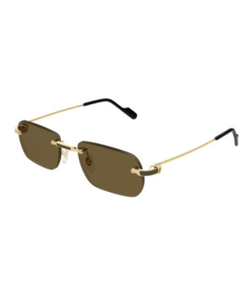 Lunettes de Soleil Cartier CT0498S 005 Or