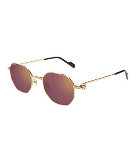 Lunettes de Soleil Cartier CT0500S 002 Or