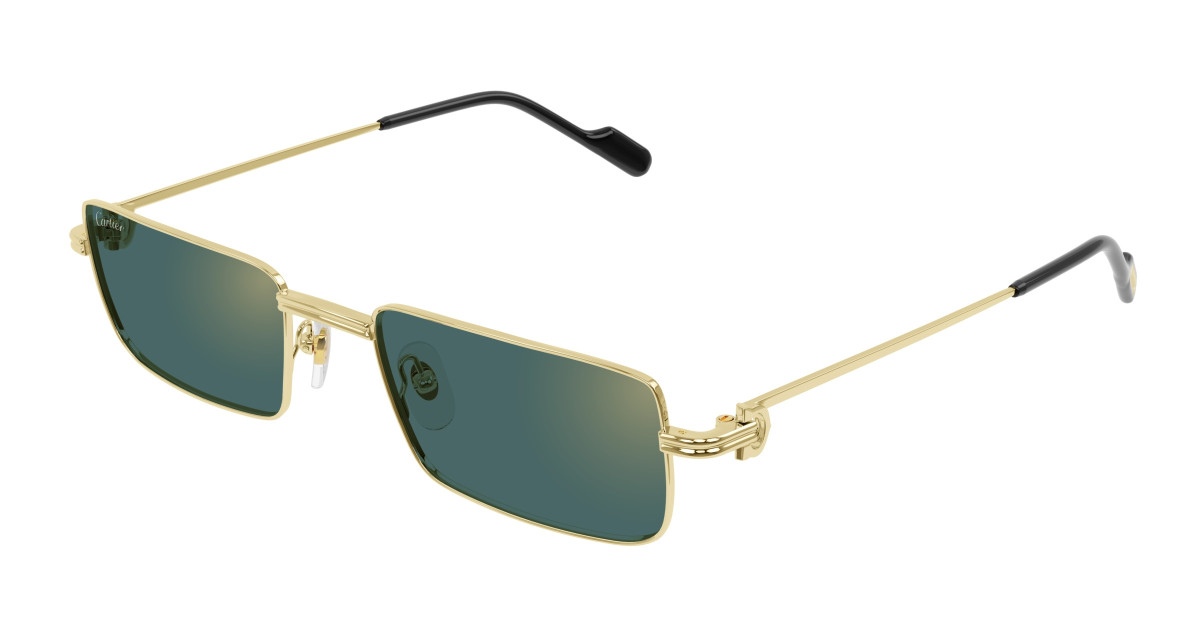 Lunettes de Soleil Cartier CT0501S 003 Or