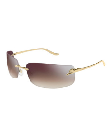 Lunettes de Soleil Cartier CT0503S 003 Or