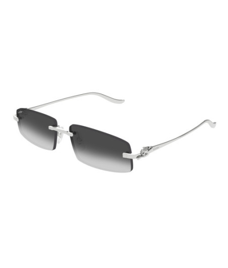 Lunettes de Soleil Cartier CT0505S 002 Argent