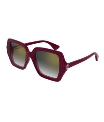 Lunettes de Soleil Cartier CT0507S 003 Bourgogne