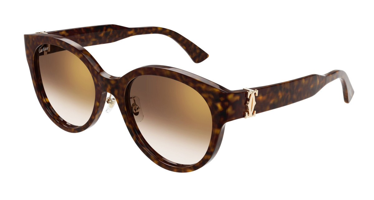 Lunettes de Soleil Cartier CT0510SJ 002 Havane