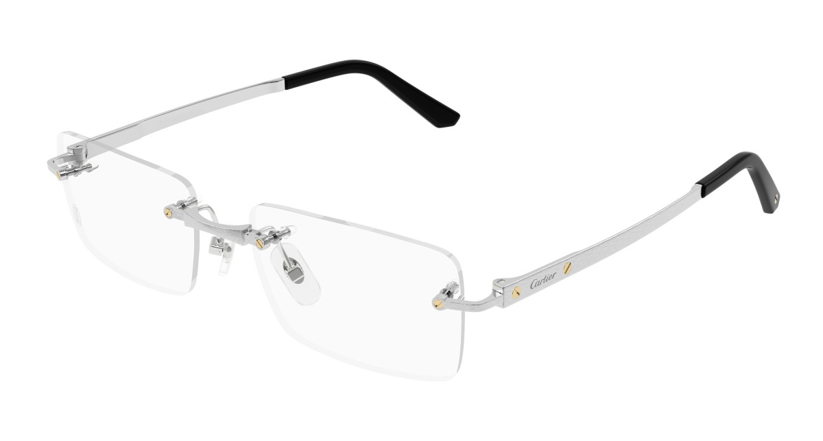 Lunettes de Vue Cartier CT0511O 002 Argent