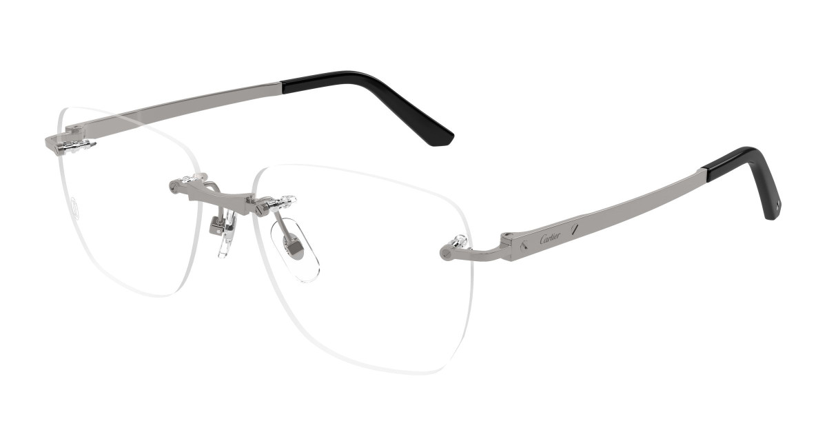 Lunettes de Vue Cartier CT0512O 003 Ruthenium