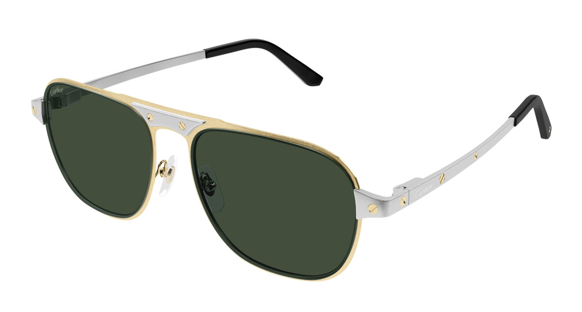 Lunettes de Soleil Cartier CT0532S 002 Or