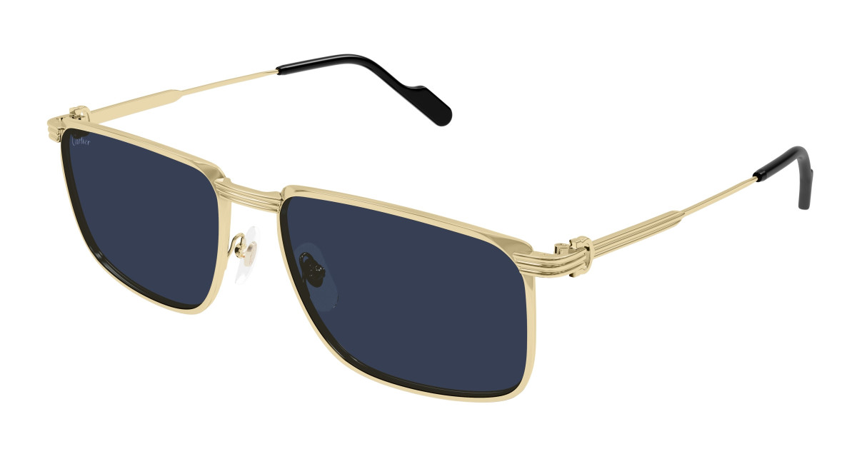 Lunettes de Soleil Cartier CT0534S 003 Or