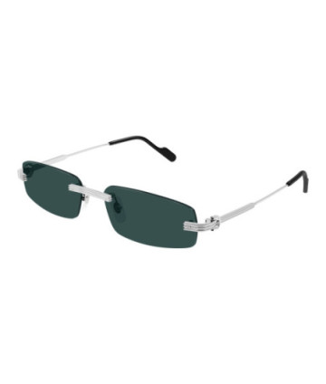 Lunettes de Soleil Cartier CT0535S 002 Argent