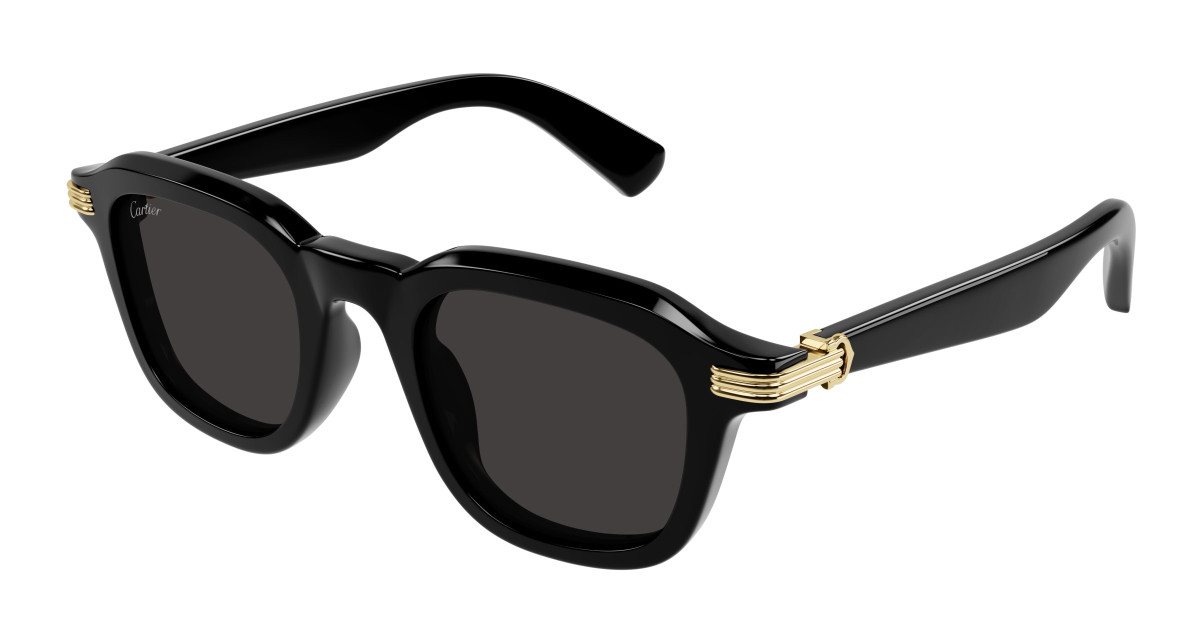 Lunettes de Soleil Cartier CT0536S 001 Noir