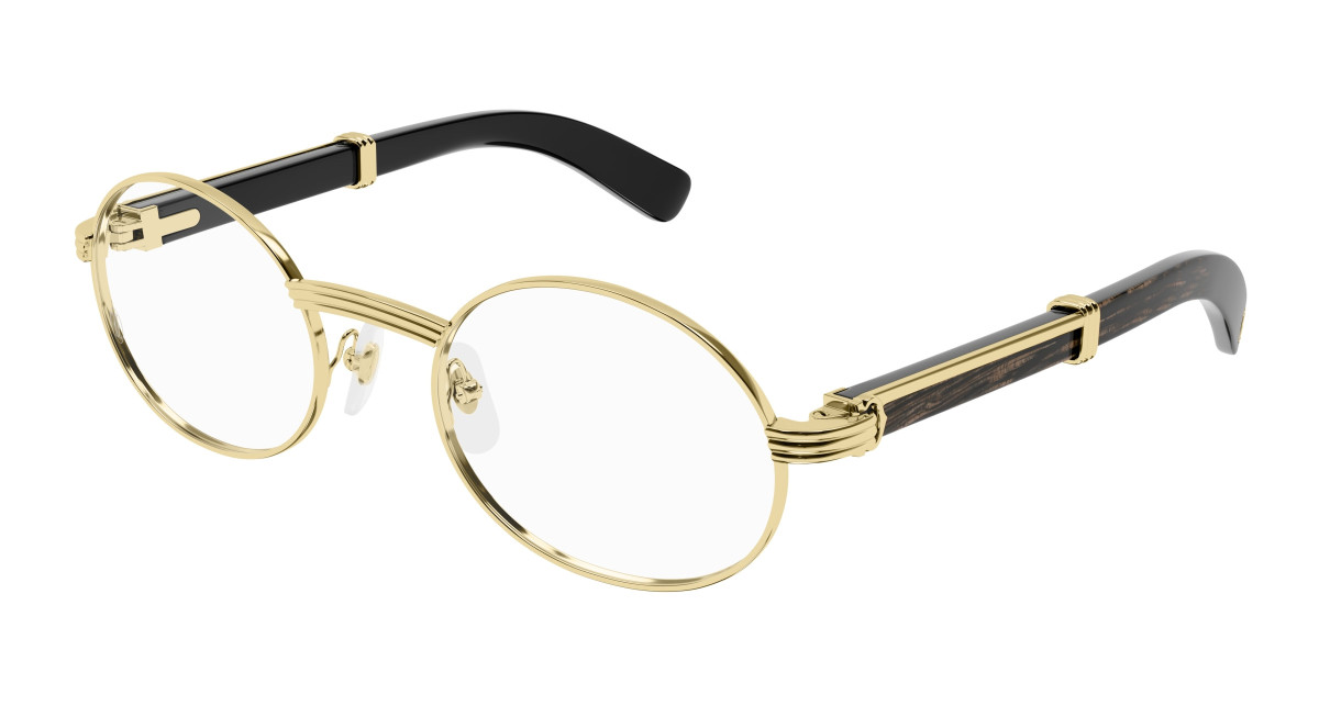 Lunettes de Vue Cartier CT0464O 001 Or
