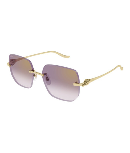 Lunettes de Soleil Cartier CT0549S 004 Or