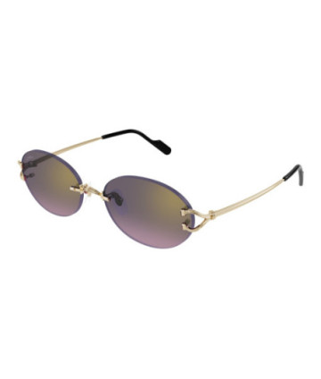Lunettes de Soleil Cartier CT0551S 004 Or