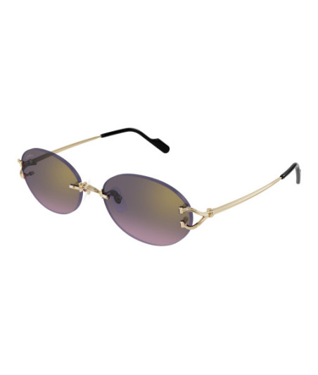 Lunettes de Soleil Cartier CT0551S 004 Or
