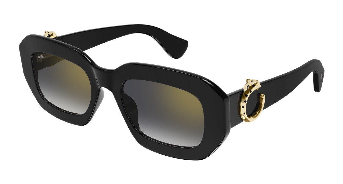 Lunettes de Soleil Cartier CT0546S 001 Noir