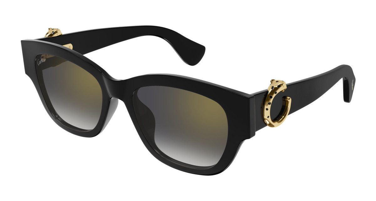 Lunettes de Soleil Cartier CT0548SA 001 Noir