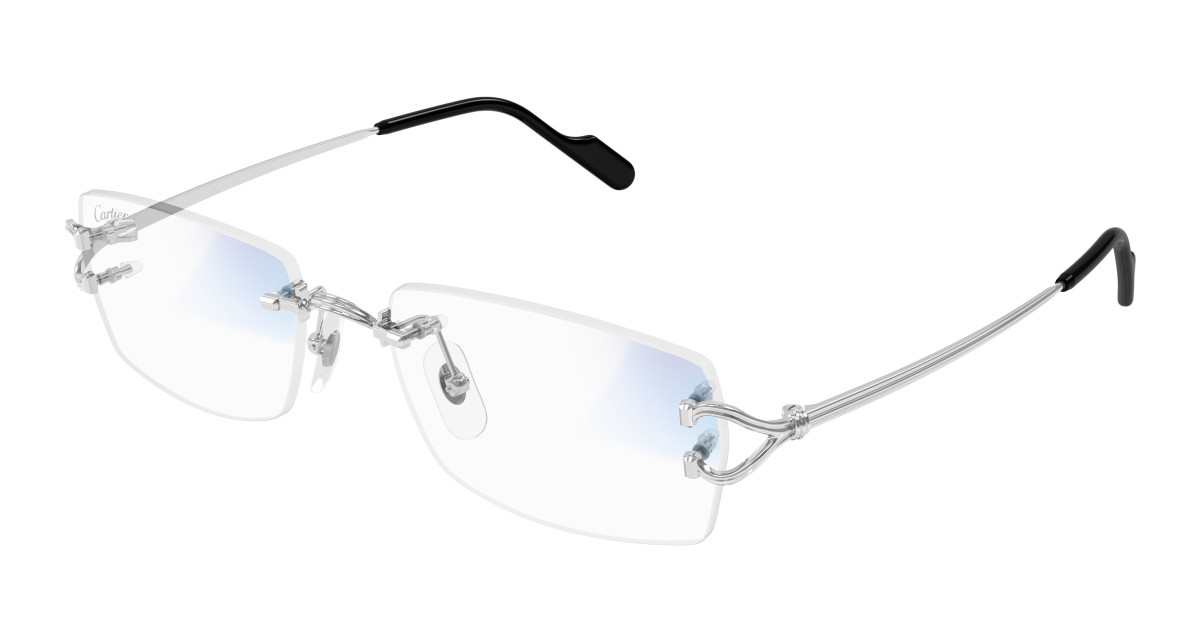 Lunettes de Soleil Cartier CT0563S 001 Argent