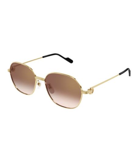 Lunettes de Soleil Cartier CT0569SA 003 Or
