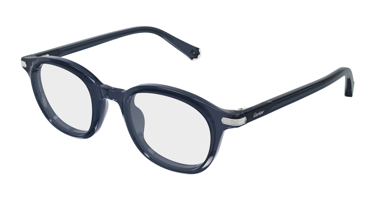Lunettes de Vue Cartier CT0584O 007 Bleu