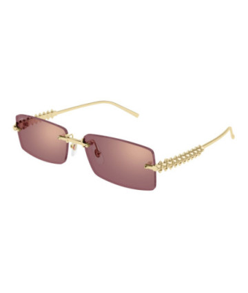 Lunettes de Soleil Cartier CT0604S 004 Or