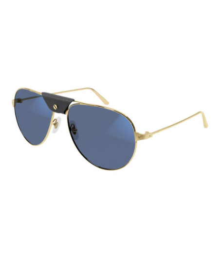 Lunettes de Soleil Cartier CT0038S 017 Or
