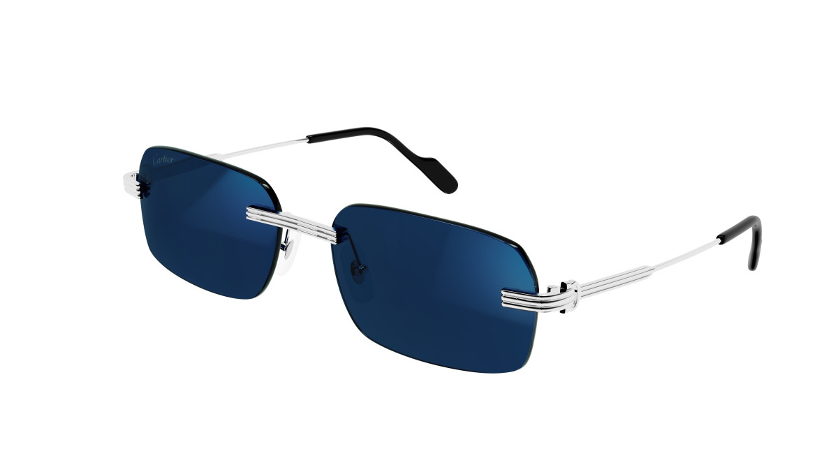 Lunettes de Soleil Cartier CT0271S 005 Argent