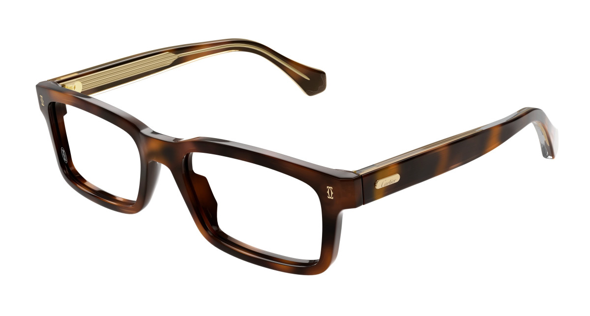 Lunettes de Vue Cartier CT0291O 010 Havane