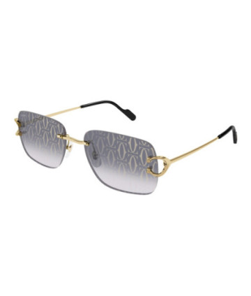 Lunettes de Soleil Cartier CT0330S 008 Or