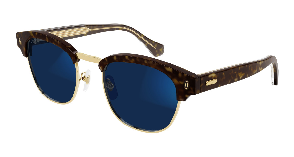 Lunettes de Soleil Cartier CT0366S 003 Havane