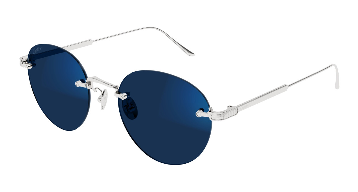 Lunettes de Soleil Cartier CT0393S 004 Argent