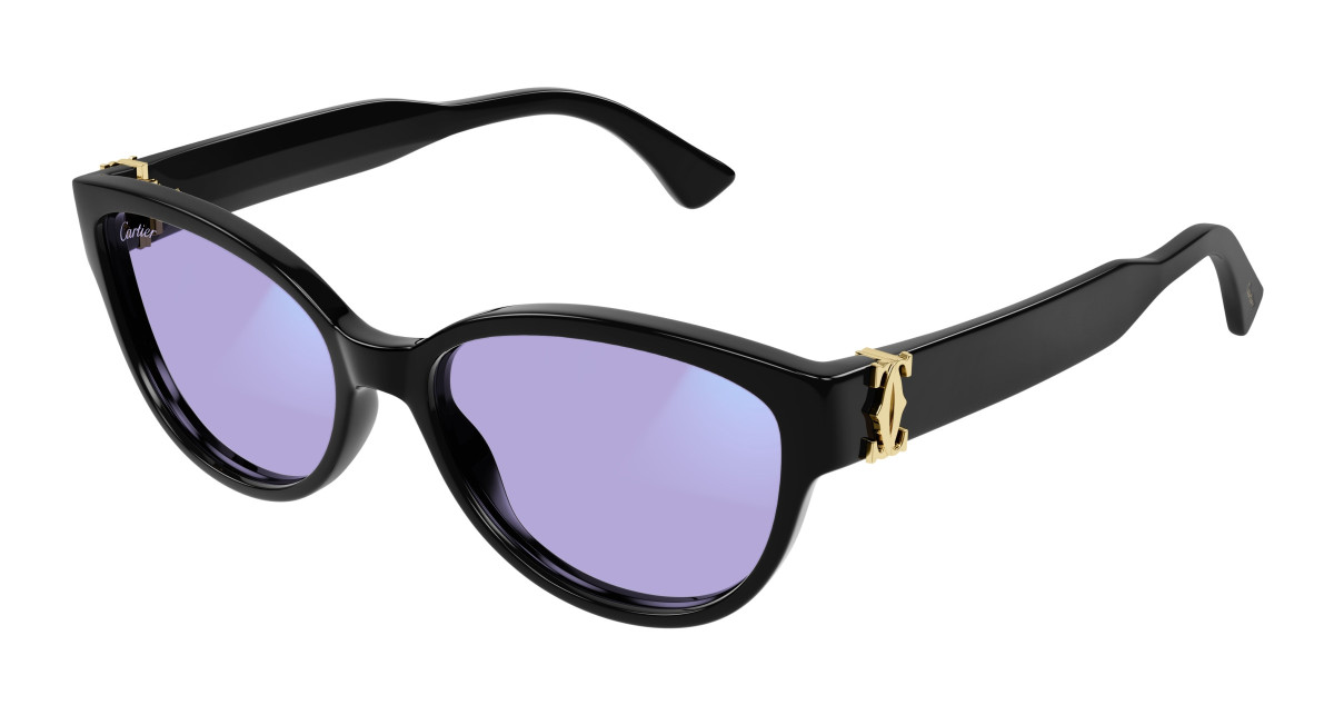 Lunettes de Soleil Cartier CT0450S 001 Noir