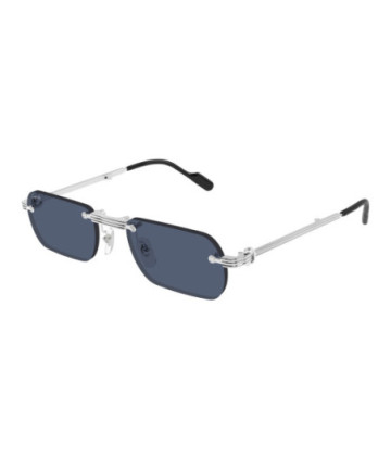 Lunettes de Soleil Cartier CT0499S 002 Argent