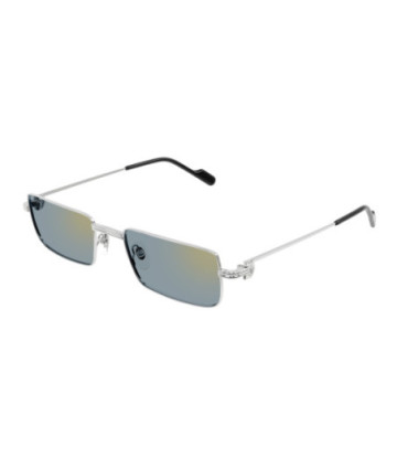 Lunettes de Soleil Cartier CT0501S 008 Argent