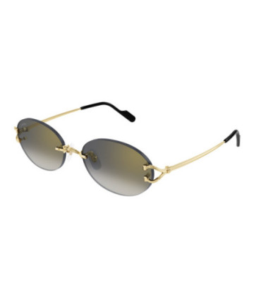 Lunettes de Soleil Cartier CT0551S 001 Or