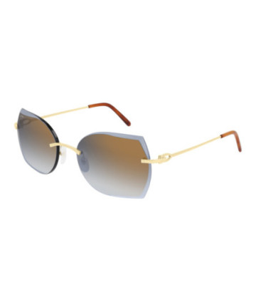 Cartier Sunglasses CT0004RS 001 Gold