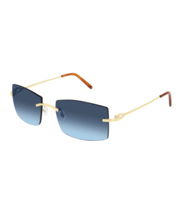 Cartier Sunglasses CT0005RS 001 Gold
