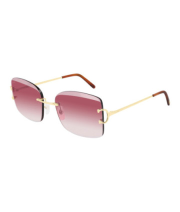 Cartier Sunglasses CT0007RS 001 Gold