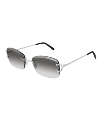 Cartier Sunglasses CT0010RS 001 Silver