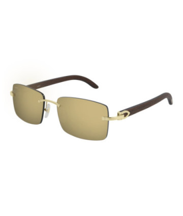 Cartier Sunglasses CT0012RS 001 Gold