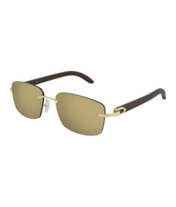 Cartier Sunglasses CT0013RS 001 Gold