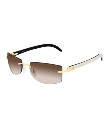 Cartier Sunglasses CT0017RS 001 Gold