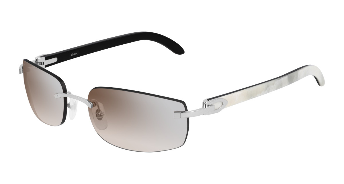 Cartier Sunglasses CT0018RS 001 Silver