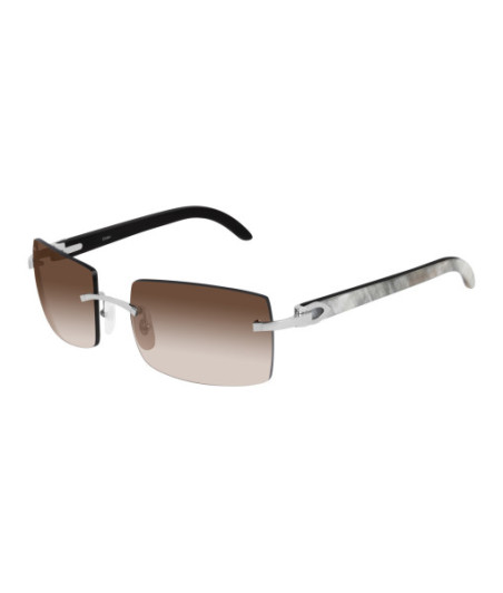Cartier Sunglasses CT0019RS 001 Silver